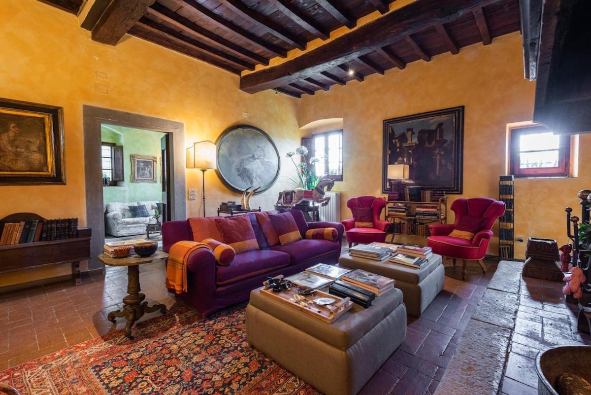 Villa Riflessi Di Fiesole - Piscina - Vista Firenze المظهر الخارجي الصورة